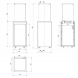 Нагреватель газовый PATIO MINI/M/G31/37MBAR/S - сталь