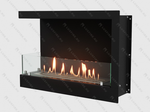 Встроенный биокамин Lux Fire Угловой 690 S (левый угол)