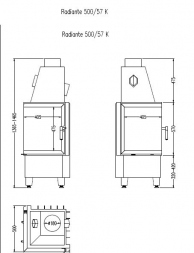 Топка Hark Radiante 500/57 K