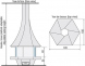 EOLIA 907 центральный со стеклом