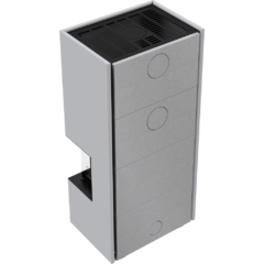 Каминокомплект Home Easy Box белый с топкой NBC (Home Easy Box белый с топкой NBC черная футеровка)