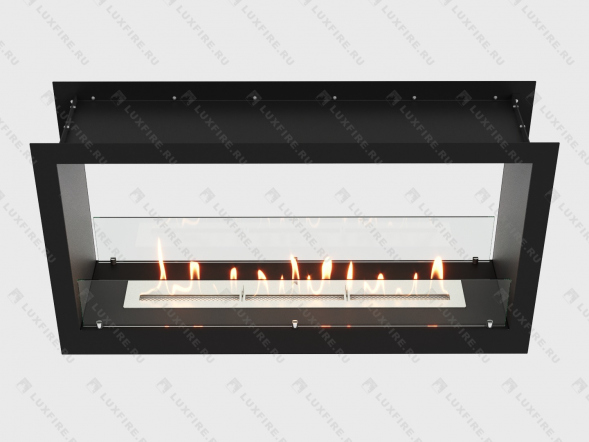 Встроенный биокамин Lux Fire Сквозной 1210 М