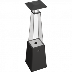 UMBRELLA/BS/C/G31/37MBAR/S/ZE - без стоек, черный, с газовым оборудованием
