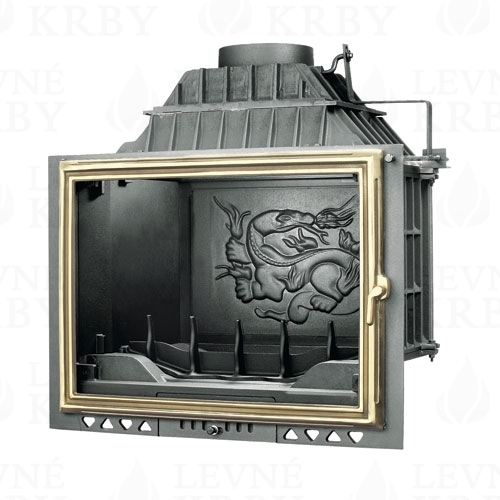 Топка fabrilor с золотистой рамкой DECO 751 BR