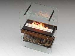 Напольный биокамин Lux Fire &amp;quot;Пятница V2&amp;quot;