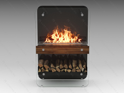 Напольный биокамин Lux Fire &amp;quot;Пятница W&amp;quot;