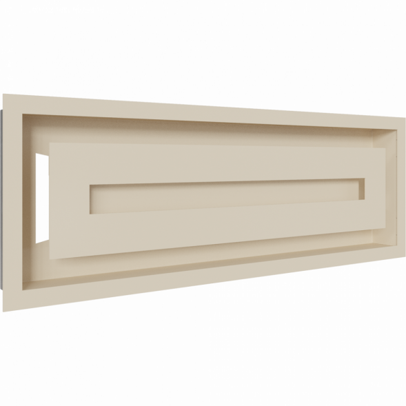 Решетка WIND Бежевая 17х49