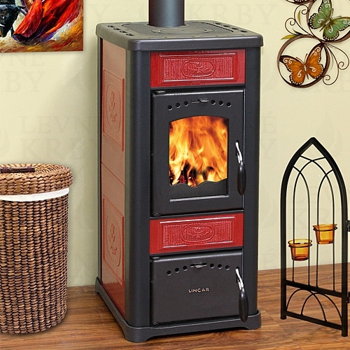 Кафельная печь ALICE 480L ROSSO