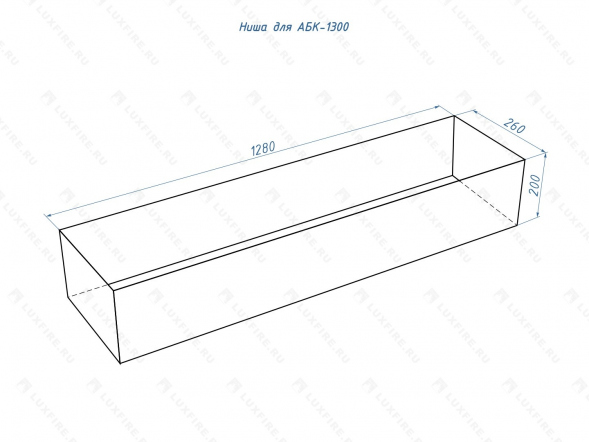 Автоматический биокамин Lux Fire Smart Flame 1300 RC INOX