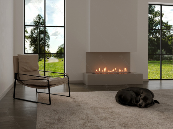 Автоматический биокамин Lux Fire Smart Flame 1800 RC