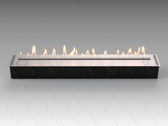 Автоматический биокамин Lux Fire Smart Flame 1800 RC INOX