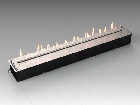 Автоматический биокамин Lux Fire Smart Flame 1900 RC INOX