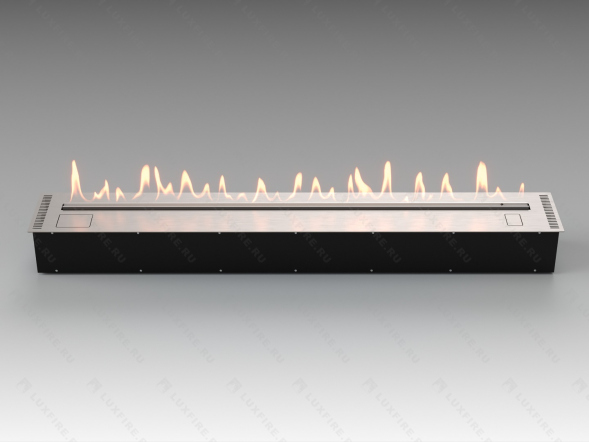 Автоматический биокамин Lux Fire Smart Flame 1900 RC INOX