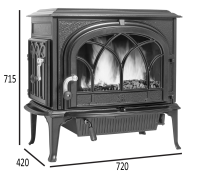 Дровяная печь-камин  Jotul F 500