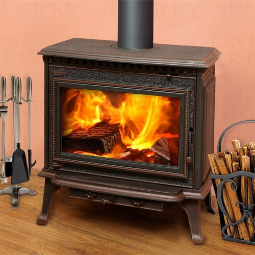 Чугунная печь Richard Antique Bronze
