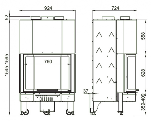 Monoblocco 750 Prismatico